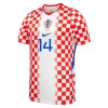 Kroatië Perišić 14 Thuistenue World Cup 2026  - Kids