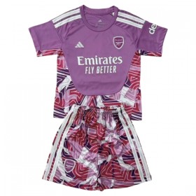 Arsenal Doelman Tenue Purper 2026-27  - Kids
