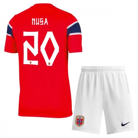 Noorwegen Nusa 20 Thuistenue World Cup 2026 - Kids Noorwegen Nusa 20 Thuistenue World Cup 2026 - Kids