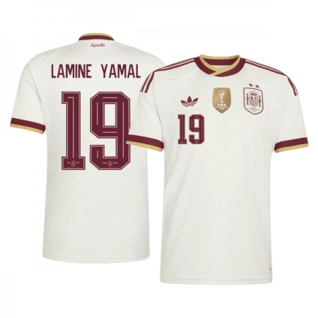 Spanje 2 Stars Lamine Yamal 19 Uitshirt World Cup 2026 Spanje 2 Stars Lamine Yamal 19 Uitshirt World Cup 2026