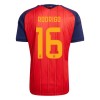 Spanje 2 Stars Rodrigo 16 Thuisshirt World Cup 2026