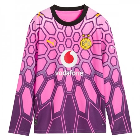 Borussia Dortmund Doelman Uitshirt Roze 2026-27 Lange Mouw Borussia Dortmund Doelman Uitshirt Roze 2026-27 Lange Mouw