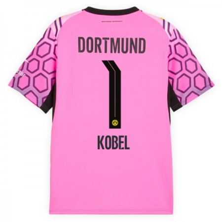 Borussia Dortmund Kobel 1 Doelman Uitshirt Roze 2026-27