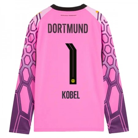 Borussia Dortmund Kobel 1 Doelman Uitshirt Roze 2026-27 Lange Mouw Borussia Dortmund Kobel 1 Doelman Uitshirt Roze 2026-27 Lange Mouw