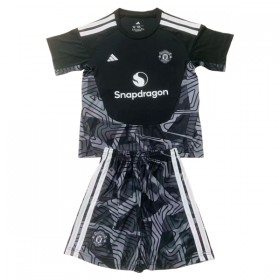 Manchester United Doelman Tenue Zwarte 2026-27 - Kids