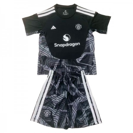 Manchester United Doelman Tenue Zwarte 2026-27 - Kids Manchester United Doelman Tenue Zwarte 2026-27 - Kids