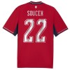 Tsjechië Soucek 22 Thuisshirt World Cup 2026