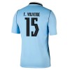 Uruguay Federico Valverde 15 Thuisshirt World Cup 2026