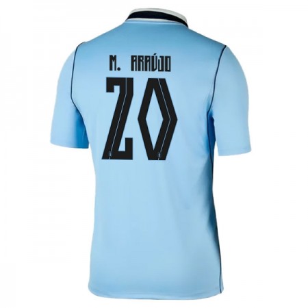 Uruguay Maximiliano Araujo 20 Thuisshirt World Cup 2026