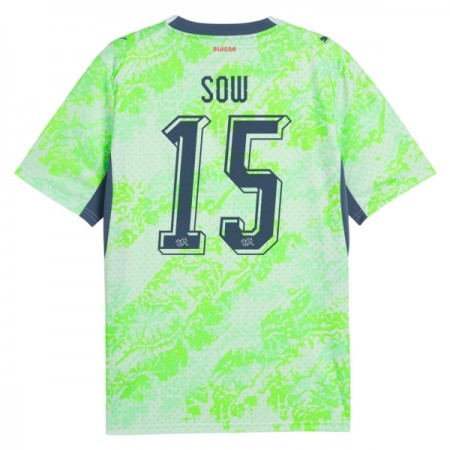 Zwitserland Djibril Sow 15 Uitshirt World Cup 2026