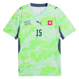 Zwitserland Djibril Sow 15 Uitshirt World Cup 2026
