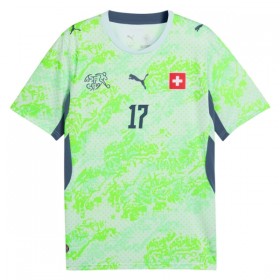 Zwitserland Vargas 17 Uitshirt World Cup 2026