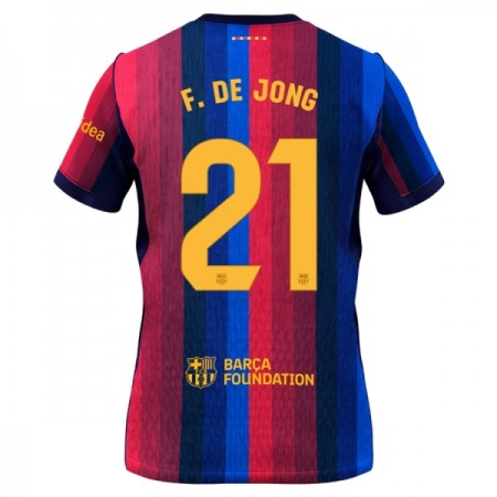 FC Barcelona Frenkie de Jong 21 Thuisshirt 2026-27 FC Barcelona Frenkie de Jong 21 Thuisshirt 2026-27