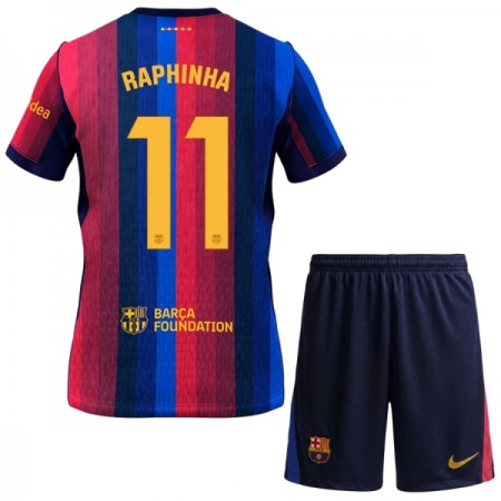 FC Barcelona Raphinha 11 Thuistenue 2026-27 - Kids FC Barcelona Raphinha 11 Thuistenue 2026-27 - Kids