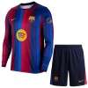 FC Barcelona Thuistenue 2026-27 Lange Mouw - Kids FC Barcelona Thuistenue 2026-27 Lange Mouw - Kids