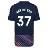 Tottenham Hotspur Van De Ven 37 Uitshirt 2026-27 Tottenham Hotspur Van De Ven 37 Uitshirt 2026-27