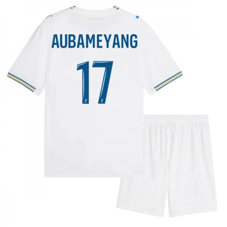 Olympique de Marseille Aubameyang 17 Thuistenue 2026-27 - Kids Olympique de Marseille Aubameyang 17 Thuistenue 2026-27 - Kids