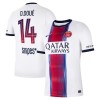 Paris Saint Germain Desire Doue 14 Uitshirt 2026-27 Paris Saint Germain Desire Doue 14 Uitshirt 2026-27