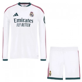 Real Madrid Thuistenue 2026-27 Lange Mouw  - Kids
