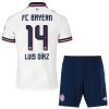 FC Bayern München Luis Diaz 14 Uittenue 2026-27 - Kids FC Bayern München Luis Diaz 14 Uittenue 2026-27 - Kids