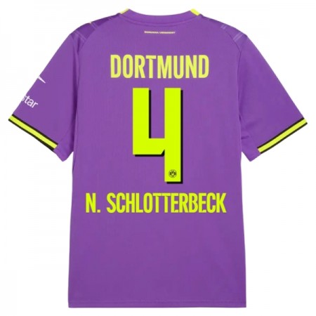 Borussia Dortmund N. Schlotterbeck 4 Third Shirt 2026-27 Borussia Dortmund N. Schlotterbeck 4 Third Shirt 2026-27