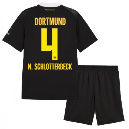 Borussia Dortmund N. Schlotterbeck 4 Uittenue 2026-27 - Kids Borussia Dortmund N. Schlotterbeck 4 Uittenue 2026-27 - Kids