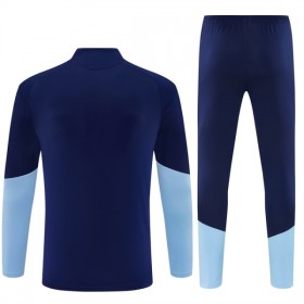 Ajax Blauwe Trainings Sweatshirt Kwart-Zip 2026-27