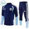 Ajax Blauwe Trainings Sweatshirt Kwart-Zip 2026-27  - Kids
