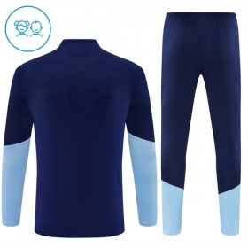 Ajax Blauwe Trainings Sweatshirt Kwart-Zip 2026-27  - Kids