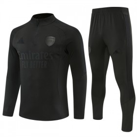 Arsenal Zwarte Trainings Sweatshirt Kwart-Zip 2026-27