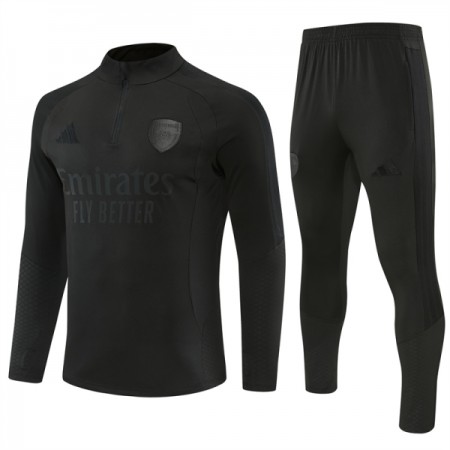 Arsenal Zwarte Trainings Sweatshirt Kwart-Zip 2026-27 Arsenal Zwarte Trainings Sweatshirt Kwart-Zip 2026-27