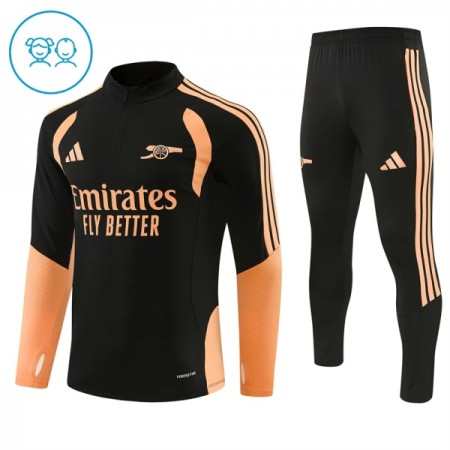 Arsenal Zwarte Trainings Sweatshirt Kwart-Zip 2026-27 - Kids Arsenal Zwarte Trainings Sweatshirt Kwart-Zip 2026-27 - Kids