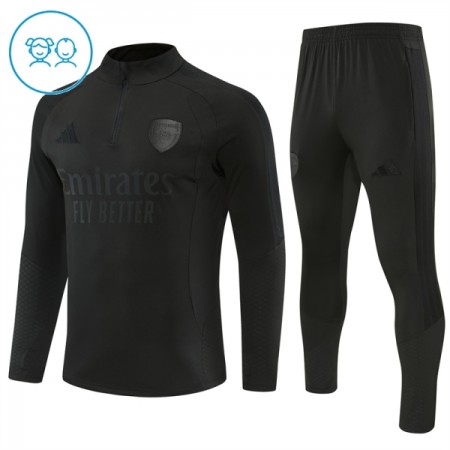 Arsenal Zwarte Trainings Sweatshirt Kwart-Zip 2026-27 - Kids Arsenal Zwarte Trainings Sweatshirt Kwart-Zip 2026-27 - Kids