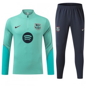Barcelona Groene Trainings Sweatshirt Kwart-Zip 2026-27