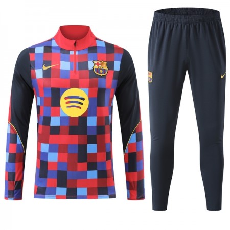 Barcelona Rode Trainings Sweatshirt Kwart-Zip 2026-27 Barcelona Rode Trainings Sweatshirt Kwart-Zip 2026-27