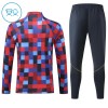 Barcelona Rode Trainings Sweatshirt Kwart-Zip 2026-27  - Kids