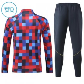 Barcelona Rode Trainings Sweatshirt Kwart-Zip 2026-27  - Kids