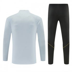 Barcelona Witte Trainings Sweatshirt Kwart-Zip 2026-27