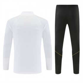 Barcelona Witte Trainings Sweatshirt Kwart-Zip 2026-27