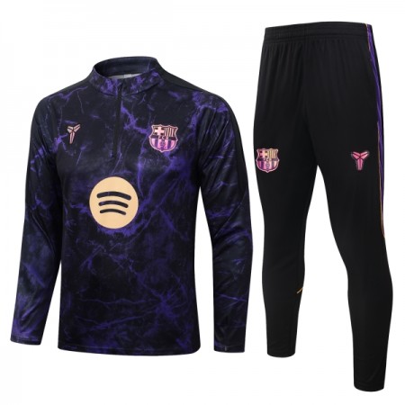 Barcelona Zwarte Trainings Sweatshirt Kwart-Zip 2026-27