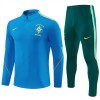 Brazilië Blauwe Trainings Sweatshirt Kwart-Zip 2026-27 Brazilië Blauwe Trainings Sweatshirt Kwart-Zip 2026-27