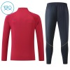 FC Barcelona Rode Trainings Sweatshirt Kwart-Zip 2026-27  - Kids