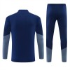 FC Bayern München Blauwe Trainings Sweatshirt Kwart-Zip 2026-27
