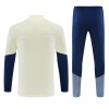 FC Bayern München Witte Trainings Sweatshirt Kwart-Zip 2026-27