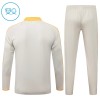 FC Bayern München Witte Trainings Sweatshirt Kwart-Zip 2026-27  - Kids