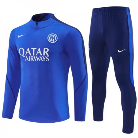 Inter Milan Blauwe Trainings Sweatshirt Kwart-Zip 2026-27 Inter Milan Blauwe Trainings Sweatshirt Kwart-Zip 2026-27