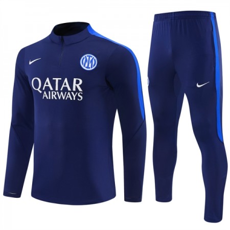 Inter Milan Blauwe Trainings Sweatshirt Kwart-Zip 2026-27 Inter Milan Blauwe Trainings Sweatshirt Kwart-Zip 2026-27