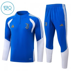 Juventus Blauwe Trainings Sweatshirt Kwart-Zip 2026-27 - Kids