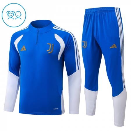 Juventus Blauwe Trainings Sweatshirt Kwart-Zip 2026-27  - Kids