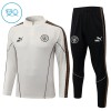 Manchester City Gray Version Trainings Sweatshirt Kwart-Zip 2026-27 - Kids Manchester City Gray Version Trainings Sweatshirt Kwart-Zip 2026-27 - Kids